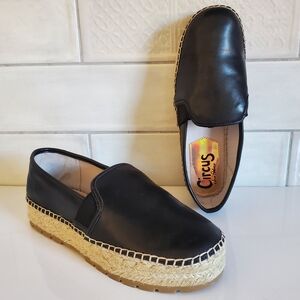 NWOT Circus by Sam Edelman Old Money Resortwear Boho Platform Espadrille Loafers